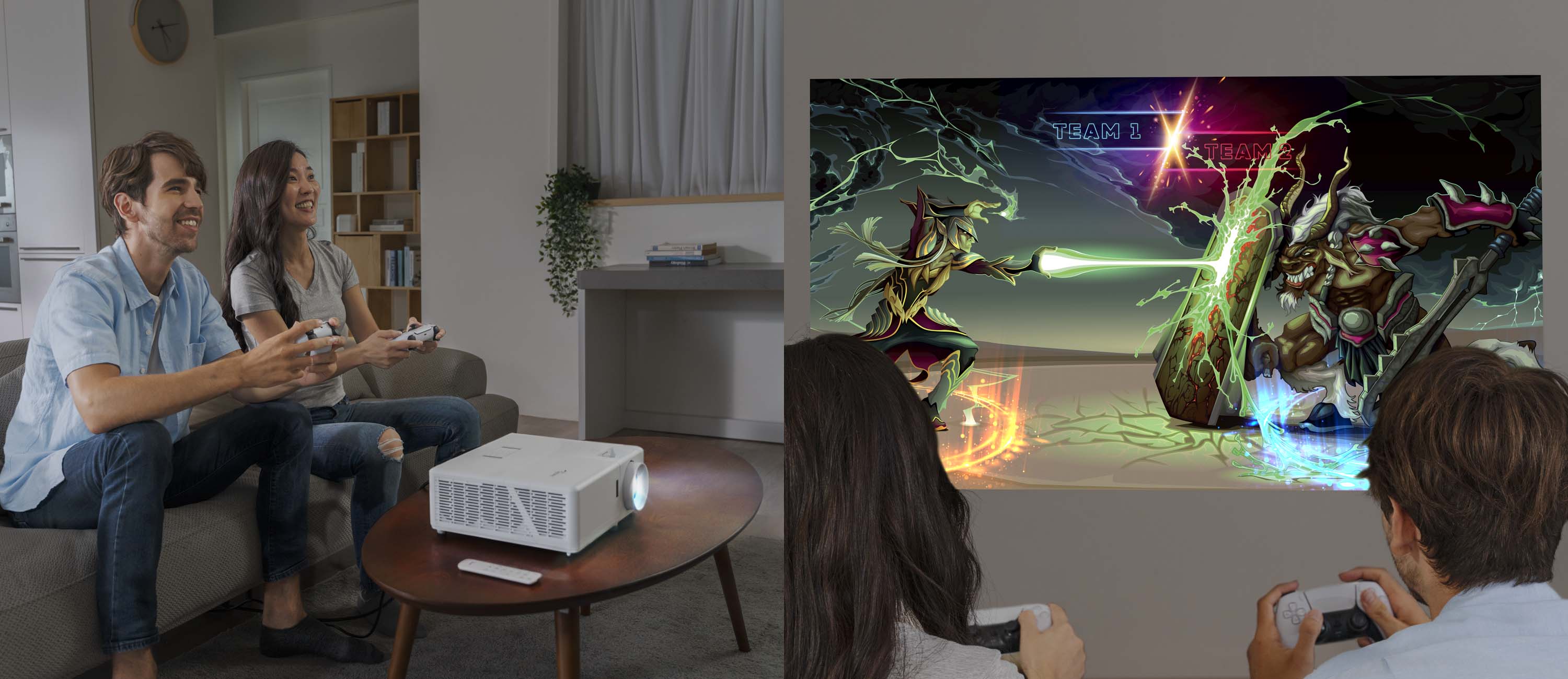Optoma UHZ50 Smart 4K UHD laser home entertainment projector